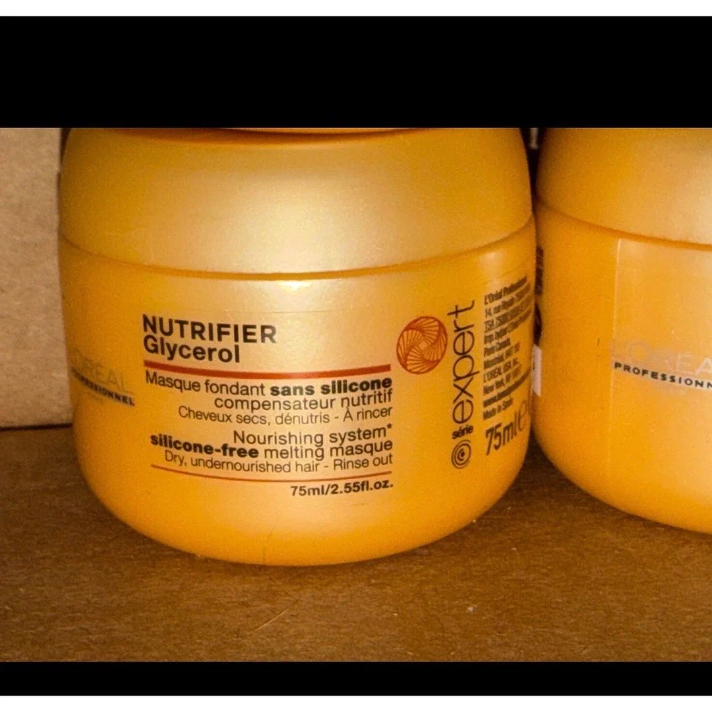 Loreal Nutrifier‎ Glycerol Serie Expert Silicone Free hair care travel